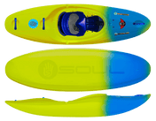 Soul Superfly Whitewater Kayak, Kids Kayak, Soul Waterman, Funky, SuperLight, at Festive Water Paddlesports