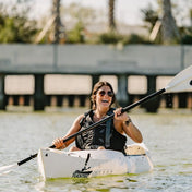Spring Blowout! Tucktec Pro Folding Kayak | Hard - Shell | 2 - minute Set - up | Foldable, Portable Kayak, Sporting Goods > Outdoor Recreation > Boating & Water Sports > Boating & Rafting >Foldable Kayaks, Tucktec Folding Kayaks, YELLOW at Festive Water Paddlesports