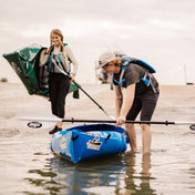 Spring Blowout! Tucktec Pro Folding Kayak | Hard - Shell | 2 - minute Set - up | Foldable, Portable Kayak, Sporting Goods > Outdoor Recreation > Boating & Water Sports > Boating & Rafting >Foldable Kayaks, Tucktec Folding Kayaks, YELLOW at Festive Water Paddlesports