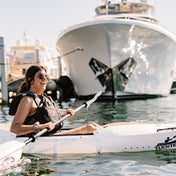 Spring Blowout! Tucktec Pro Folding Kayak | Hard - Shell | 2 - minute Set - up | Foldable, Portable Kayak, Sporting Goods > Outdoor Recreation > Boating & Water Sports > Boating & Rafting >Foldable Kayaks, Tucktec Folding Kayaks, YELLOW at Festive Water Paddlesports