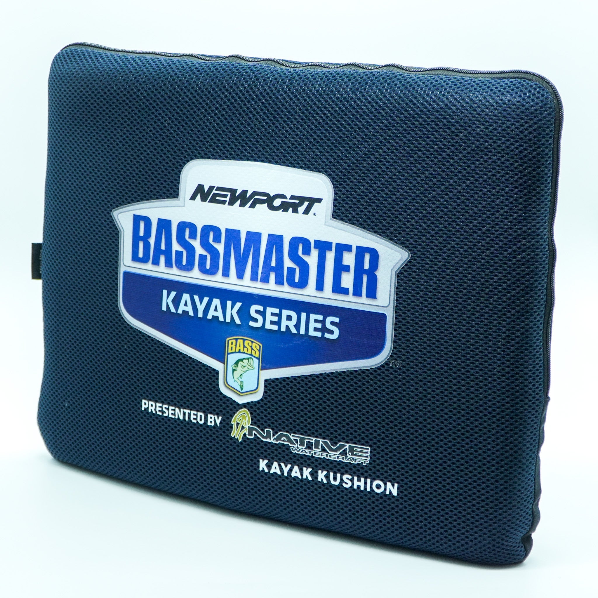 Square Kushion | Bassmaster Kayak Series, , Kayak Kushion, Navy Blue Bertha at Festive Water Paddlesports