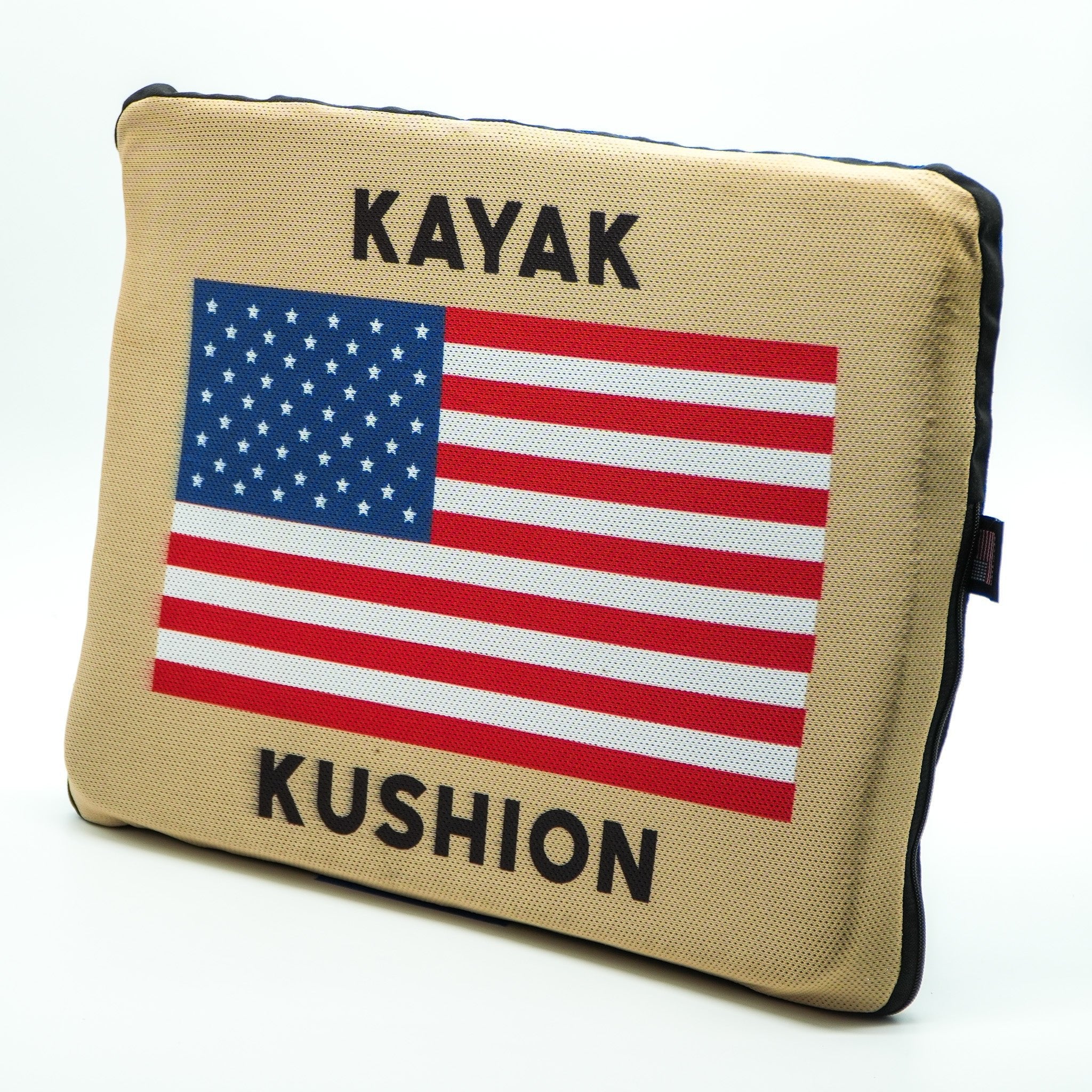 Square Kushion | Patriot, , Kayak Kushion, Desert Tan Bertha at Festive Water Paddlesports