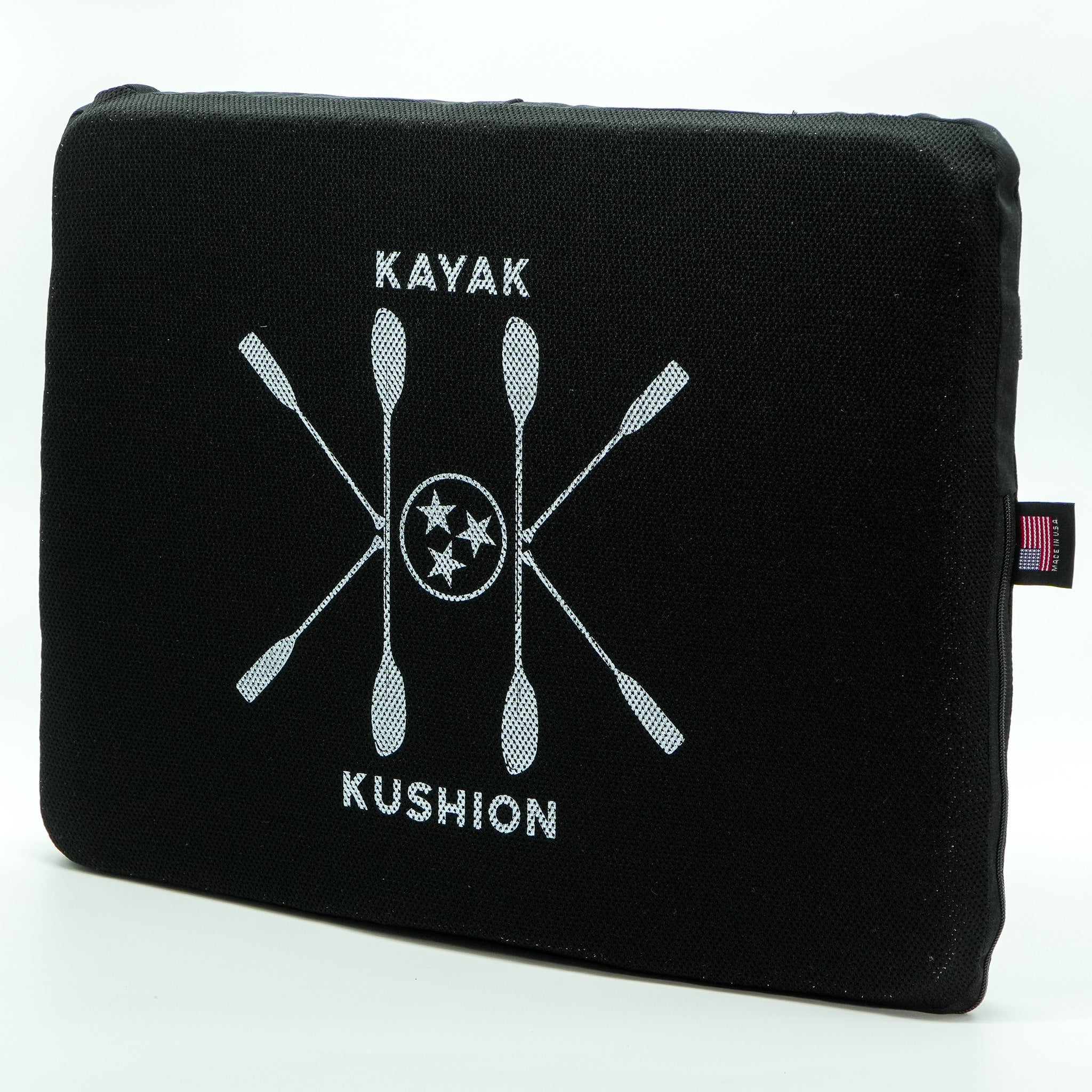Square Kushion | River Bank Collection, , Kayak Kushion, Black Bertha at Festive Water Paddlesports