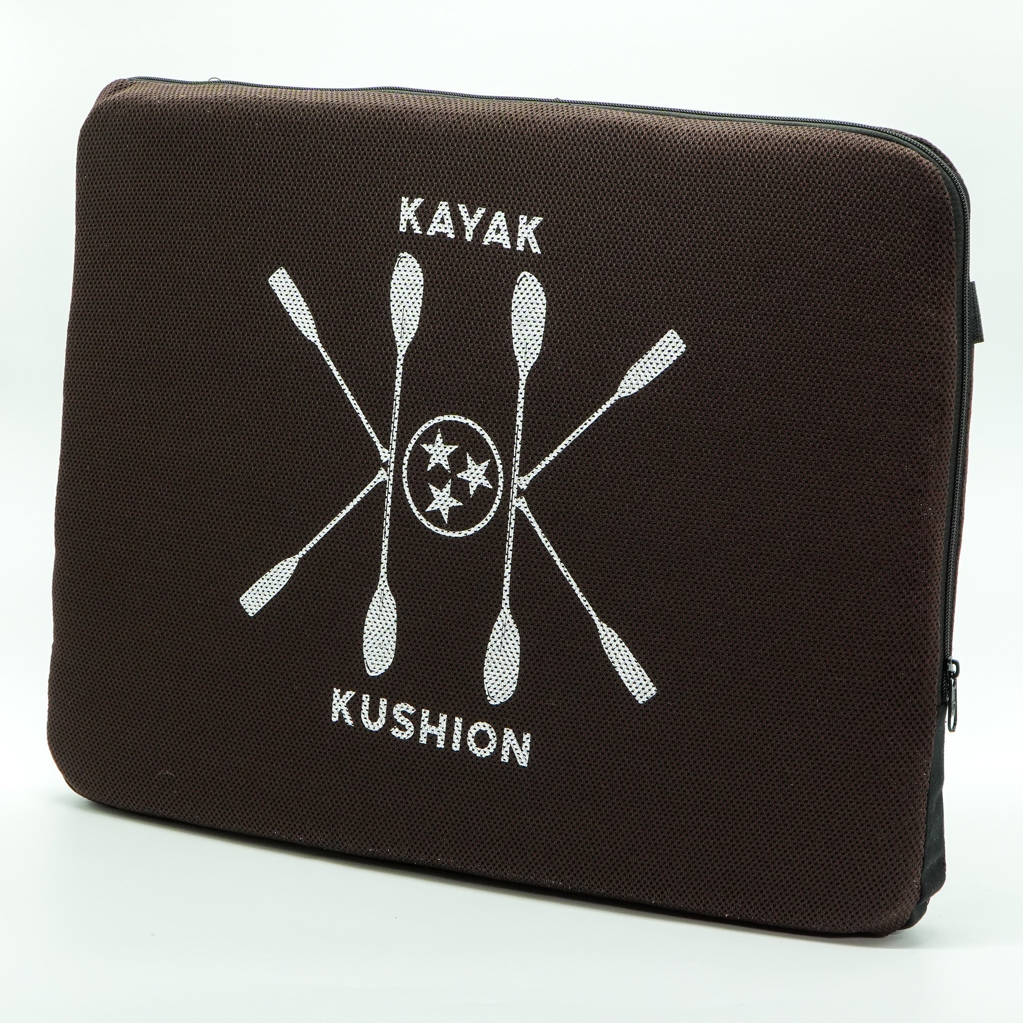 Square Kushion | River Bank Collection, , Kayak Kushion, Coffee Brown Bertha at Festive Water Paddlesports