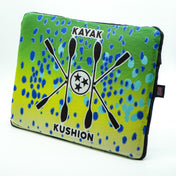 Square Kushion | Scales Collection, , Kayak Kushion, Mahi Bertha at Festive Water Paddlesports
