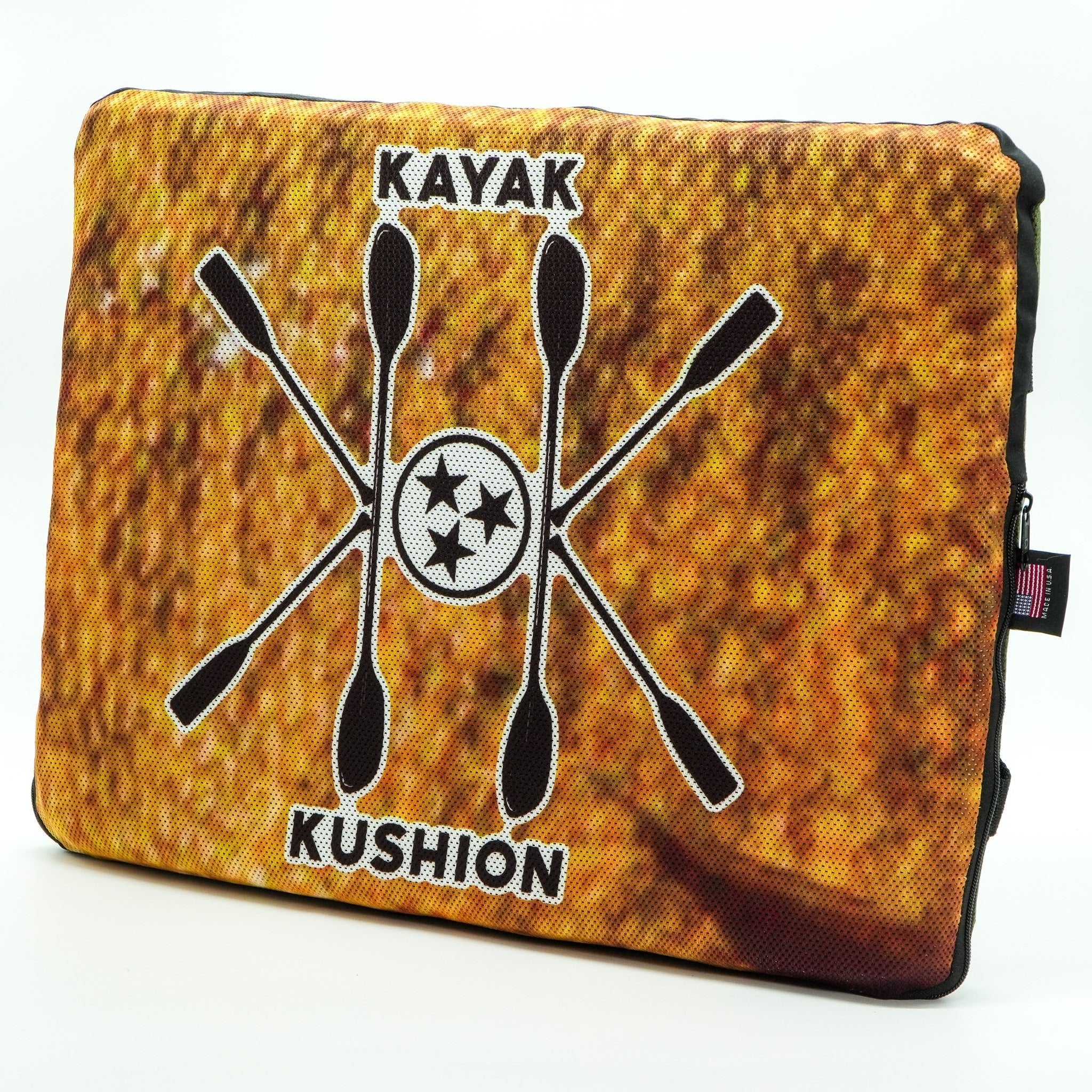 Square Kushion | Scales Collection, , Kayak Kushion, Smallmouth Bertha at Festive Water Paddlesports