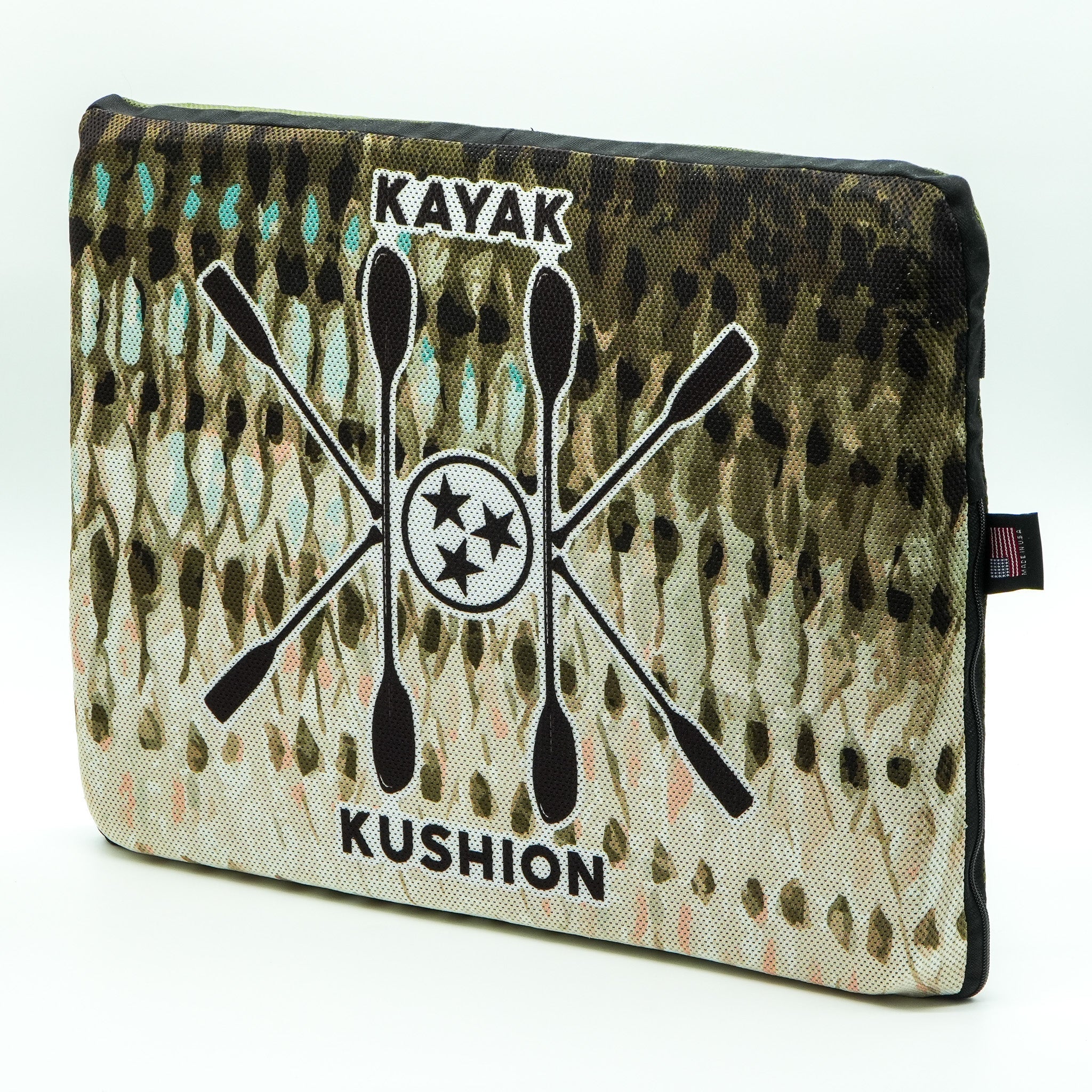Square Kushion | Scales Collection, , Kayak Kushion, Striper Bertha at Festive Water Paddlesports