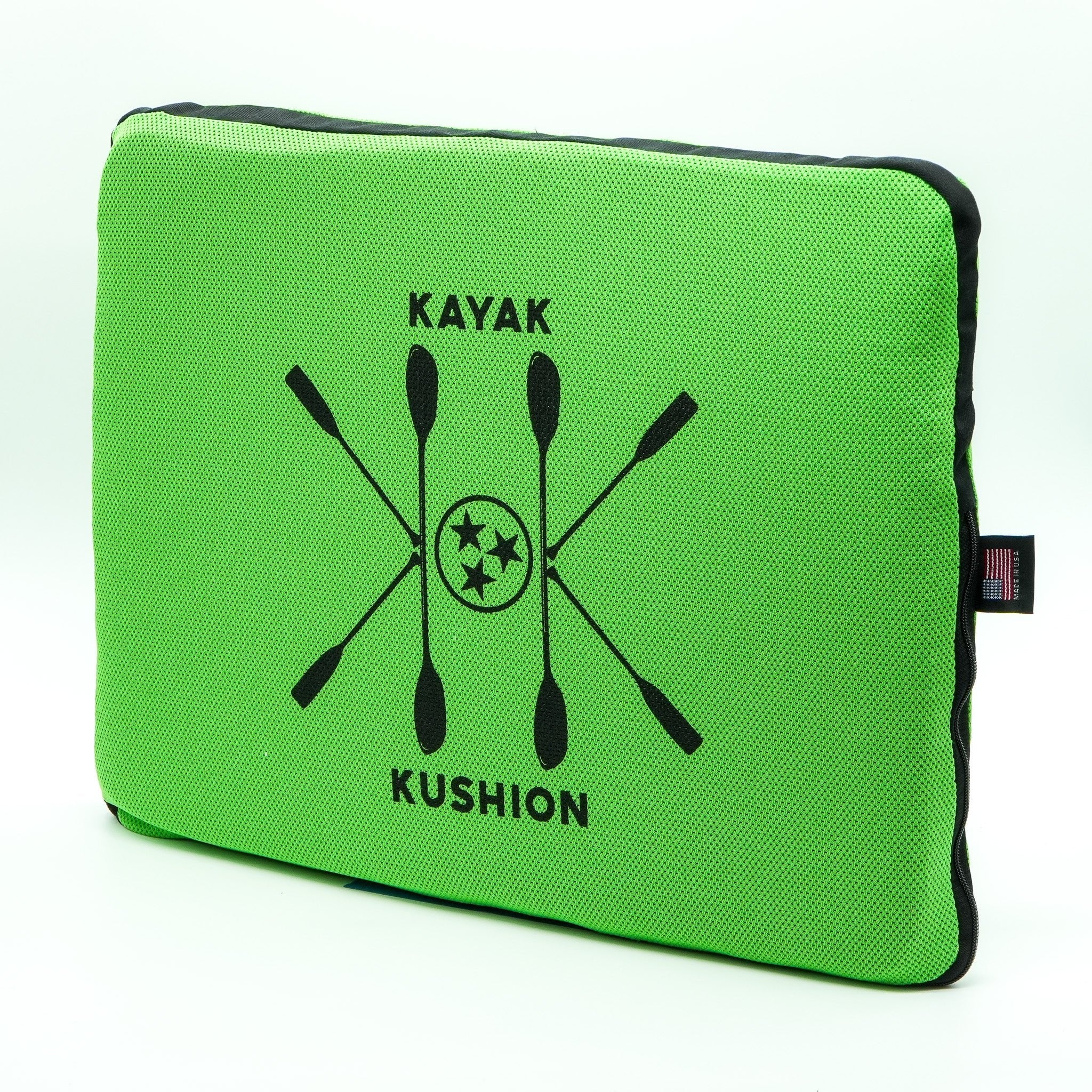 Square Kushion | Vivid Collection, , Kayak Kushion, Nuclear Green Bertha at Festive Water Paddlesports