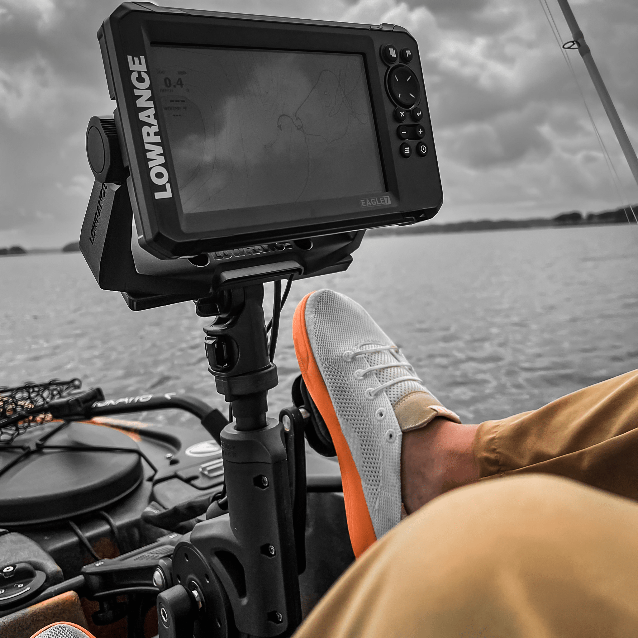 STEADY STICK® 4" MICRO STUB for the OLD TOWN PDL DRIVE, kayak accessory, Steady Stick®, at Festive Water Paddlesports