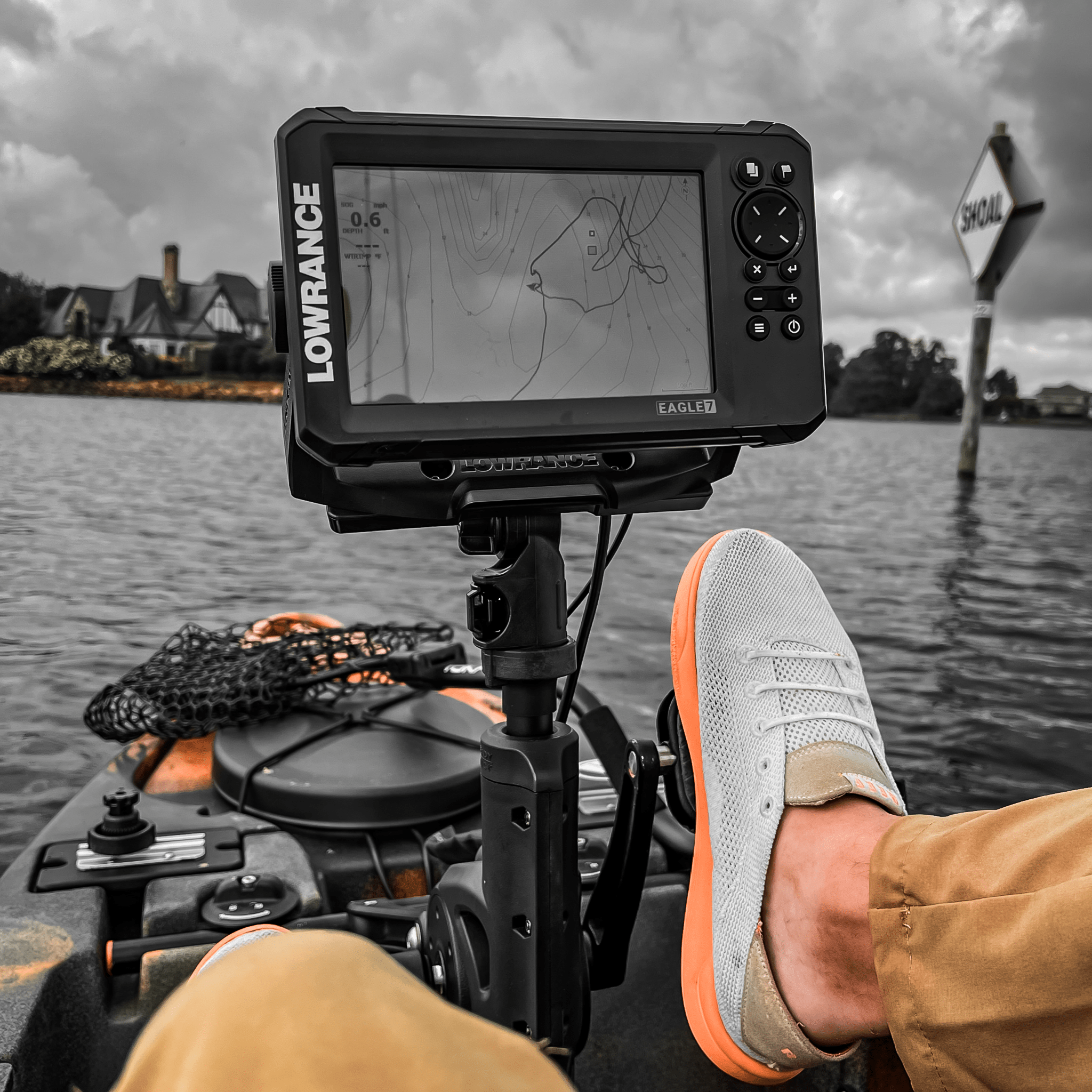 STEADY STICK® 4" MICRO STUB for the OLD TOWN PDL DRIVE, kayak accessory, Steady Stick®, at Festive Water Paddlesports