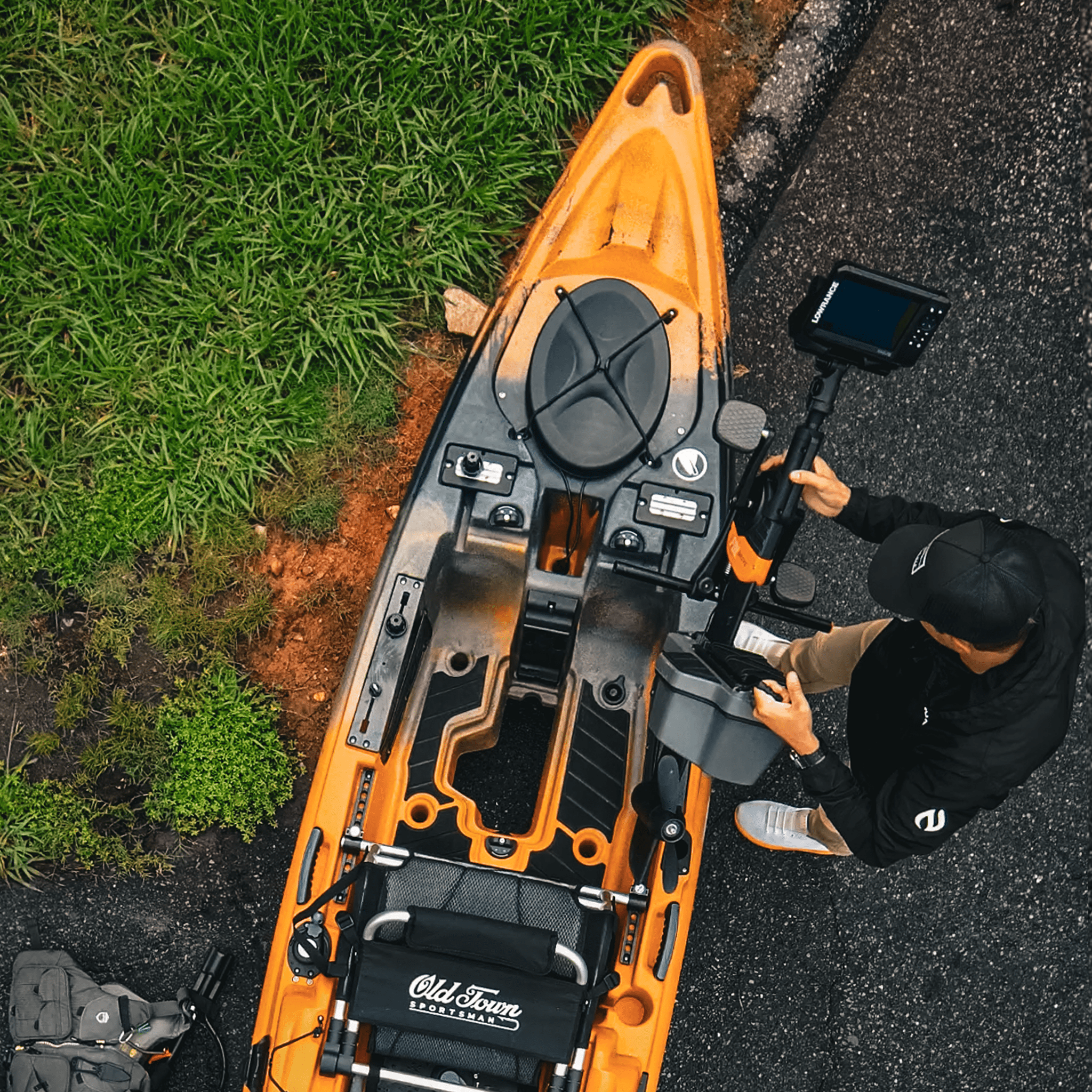 STEADY STICK® 4" MICRO STUB for the OLD TOWN PDL DRIVE, kayak accessory, Steady Stick®, at Festive Water Paddlesports