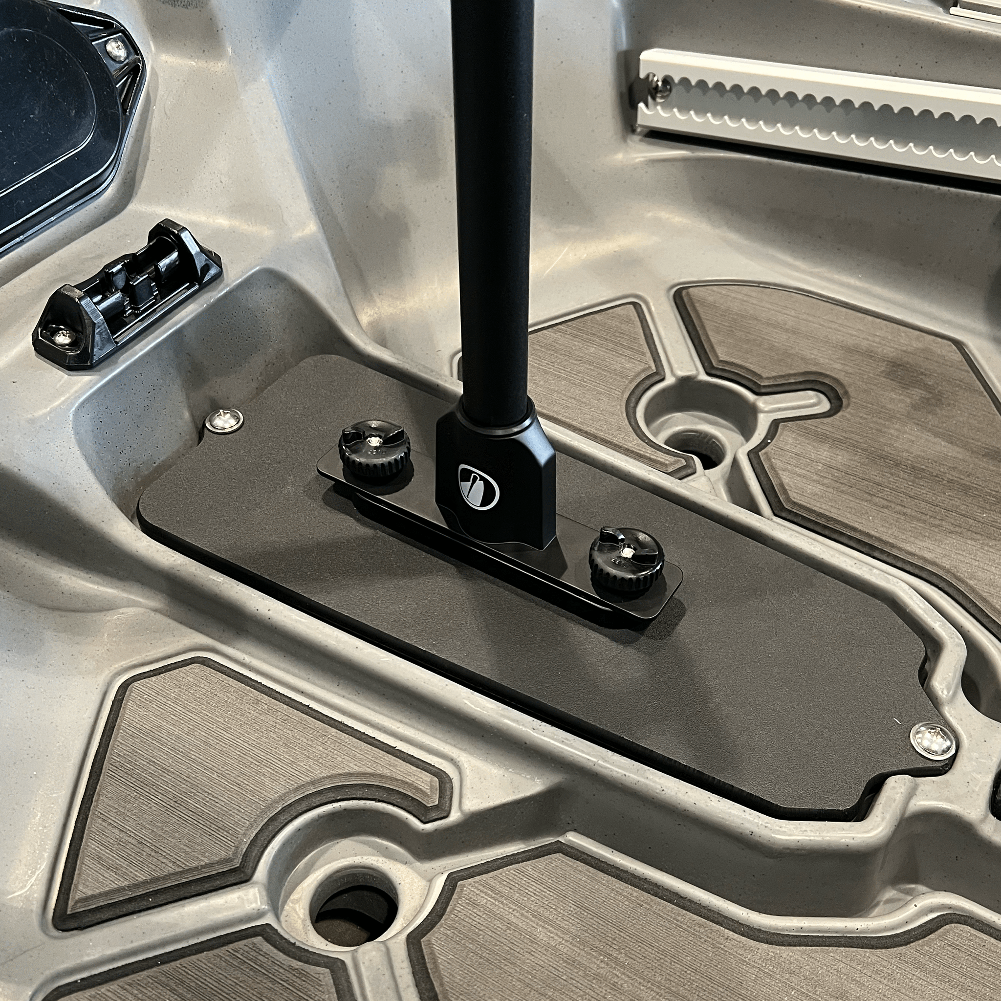 STEADY STICK® for the BONAFIDE PWR 129, kayak accessory, Steady Stick®, at Festive Water Paddlesports