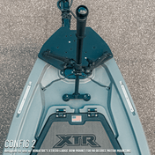 STEADY STICK® for the BONAFIDE XTR 130, kayak accessory, Steady Stick®, Configuration 2 at Festive Water Paddlesports