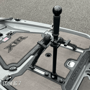 STEADY STICK® for the BONAFIDE XTR 130, kayak accessory, Steady Stick®, Configuration 7 at Festive Water Paddlesports