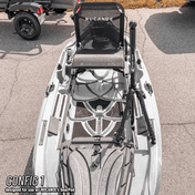 STEADY STICK® for the NUCANOE U10, kayak accessory, Steady Stick®, Configuration 1 at Festive Water Paddlesports