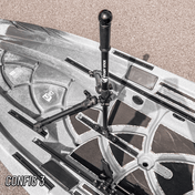 STEADY STICK® for the NUCANOE U10, kayak accessory, Steady Stick®, Configuration 3 at Festive Water Paddlesports