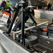 STEADY STICK® for the OLD TOWN AUTOPILOT, kayak accessory, Steady Stick®, Configuration 1 (w/ crossbar) at Festive Water Paddlesports