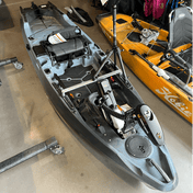 STEADY STICK® for the OLD TOWN AUTOPILOT, kayak accessory, Steady Stick®, Configuration 1 (w/ crossbar) at Festive Water Paddlesports