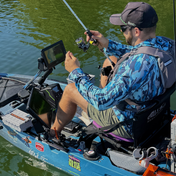 STEADY STICK® for the OLD TOWN ePDL+ DRIVE, kayak accessory, Steady Stick®, Full Bundle at Festive Water Paddlesports