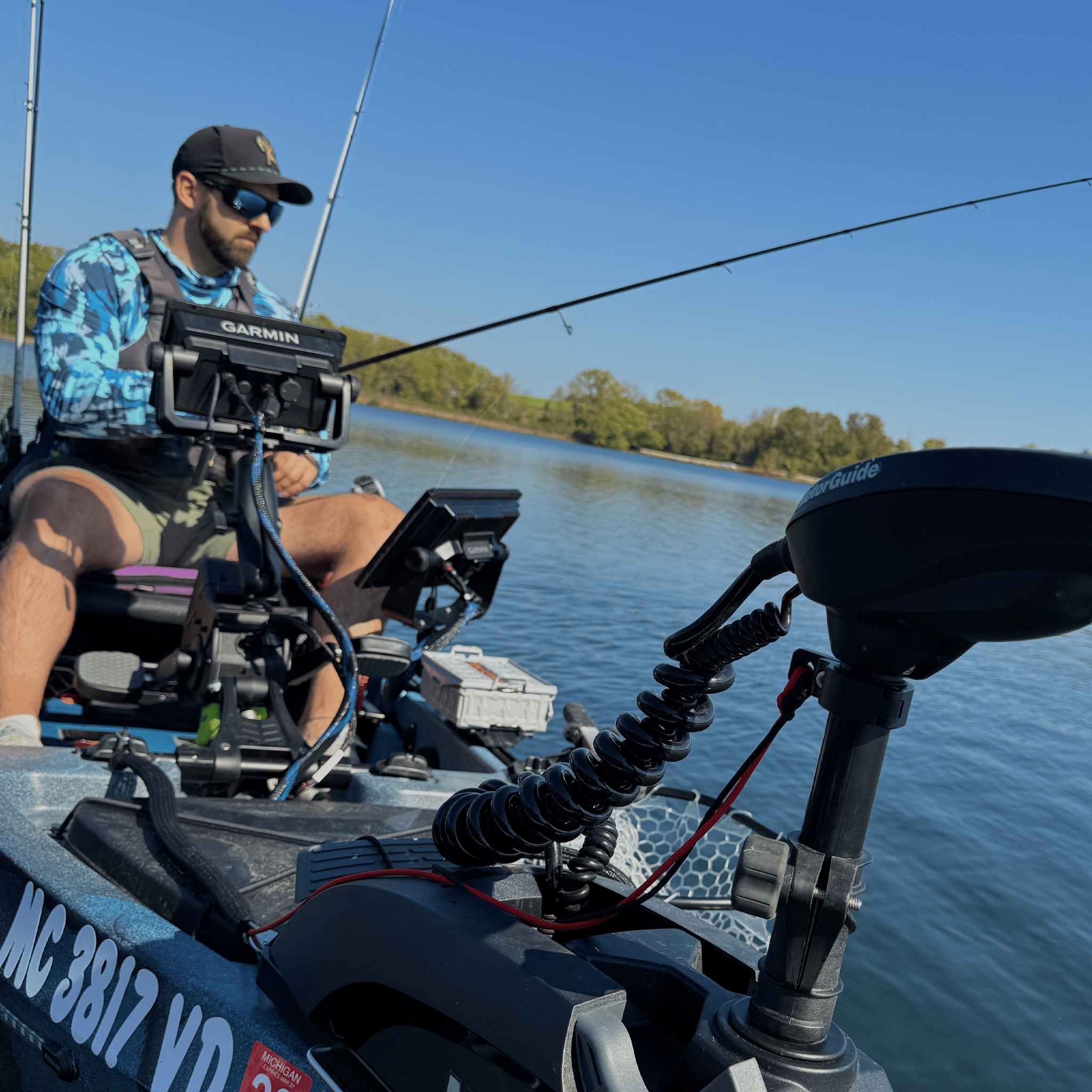 STEADY STICK® for the OLD TOWN ePDL+ DRIVE, kayak accessory, Steady Stick®, Full Bundle at Festive Water Paddlesports