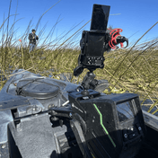 STEADY STICK® for the OLD TOWN ePDL+ DRIVE, kayak accessory, Steady Stick®, Full Bundle at Festive Water Paddlesports