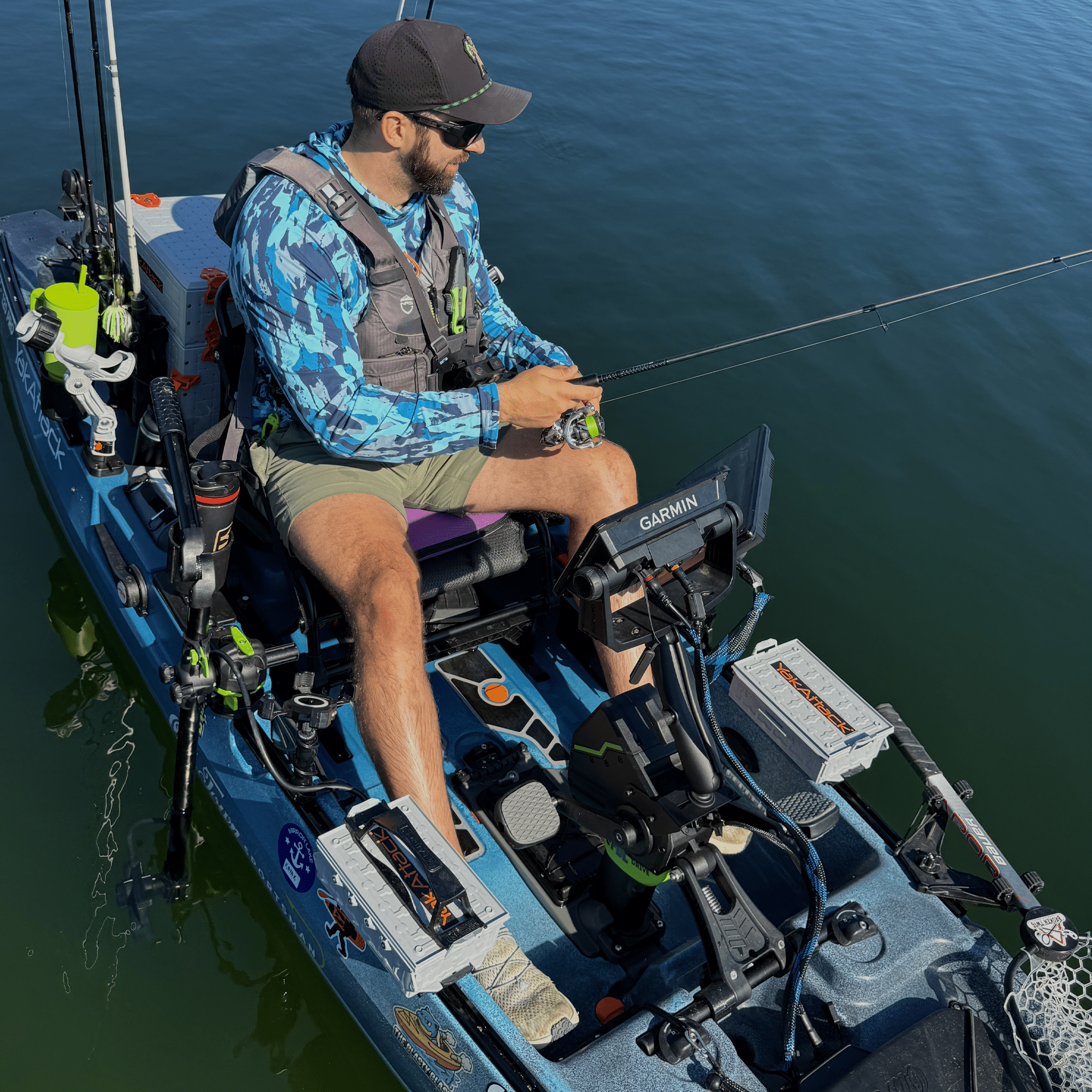 STEADY STICK® for the OLD TOWN ePDL+ DRIVE, kayak accessory, Steady Stick®, Full Bundle at Festive Water Paddlesports