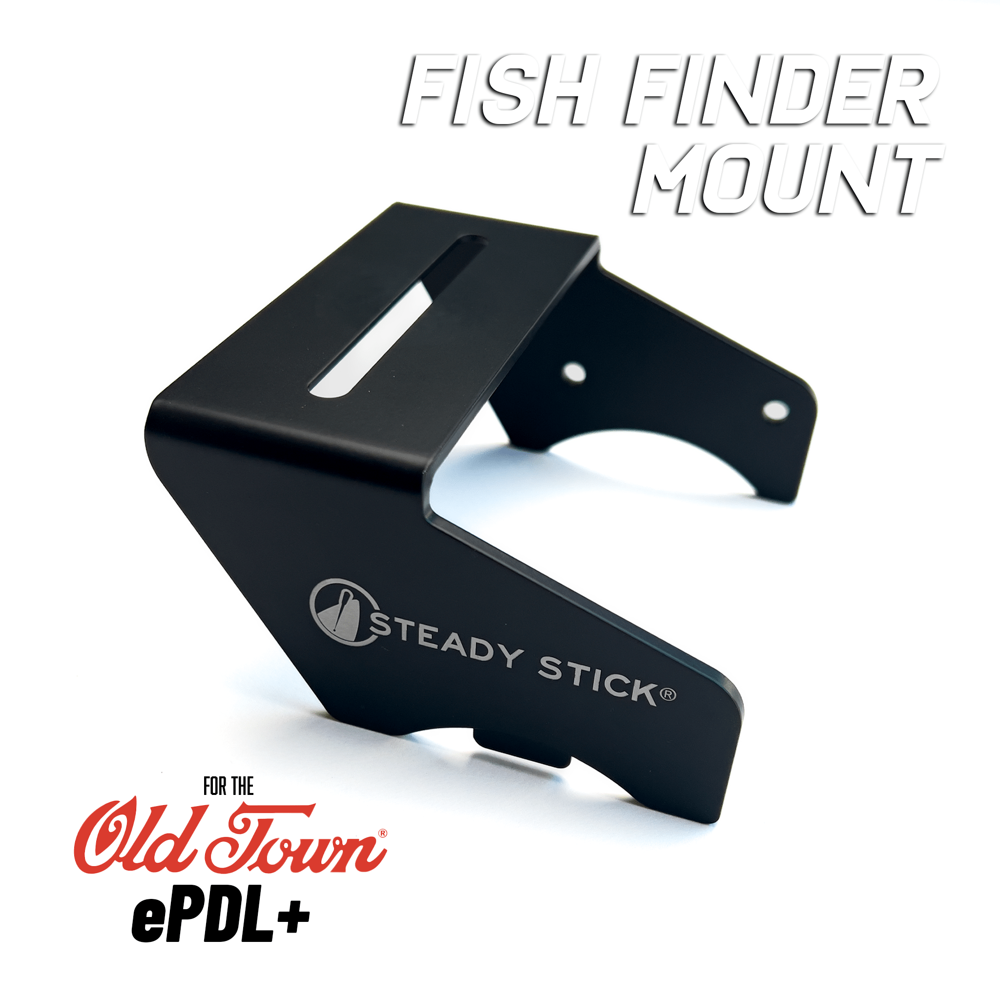 STEADY STICK® for the OLD TOWN ePDL+ DRIVE, kayak accessory, Steady Stick®, Steady Stick® Mount Up Bracket at Festive Water Paddlesports