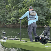 STEADY STICK® for the WILDERNESS SYSTEMS TACTICAL PRO 128, kayak accessory, Steady Stick®, at Festive Water Paddlesports