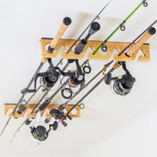 Stillwater Fishing Pole Storage Rack | Holds up to 8 Rods, Wall Mounted, StoreYourBoard, , , at Festive Water Paddlesports
