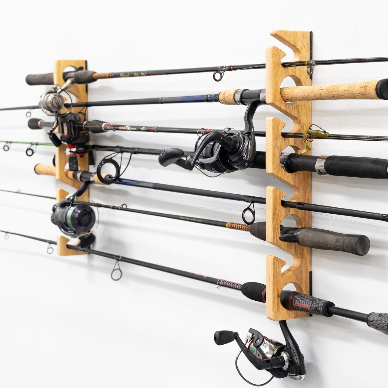 Stillwater Fishing Pole Storage Rack | Holds up to 8 Rods, Wall Mounted, StoreYourBoard, , , at Festive Water Paddlesports