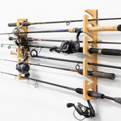 Stillwater Fishing Pole Storage Rack | Holds up to 8 Rods, Wall Mounted, StoreYourBoard, , , at Festive Water Paddlesports
