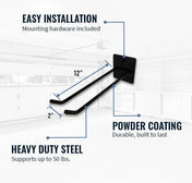 Stroller Storage Wall Hook | Holds 50 lbs, Wall Mounted, StoreYourBoard, , , at Festive Water Paddlesports