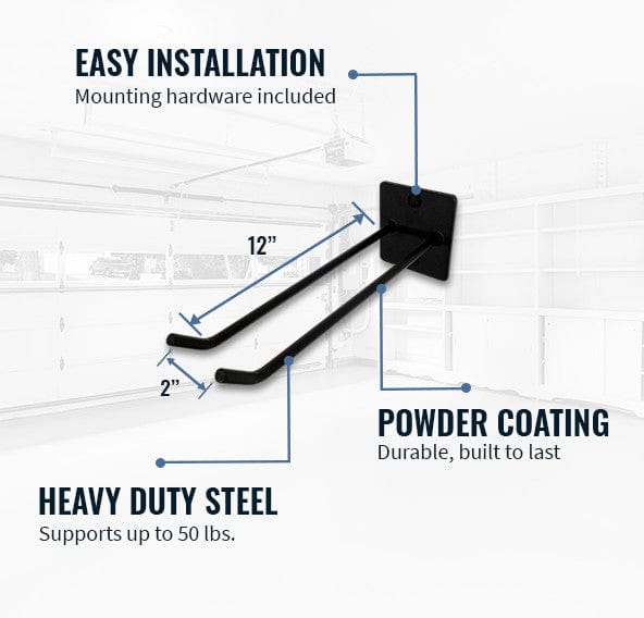 Stroller Storage Wall Hook | Holds 50 lbs, Wall Mounted, StoreYourBoard, , , at Festive Water Paddlesports