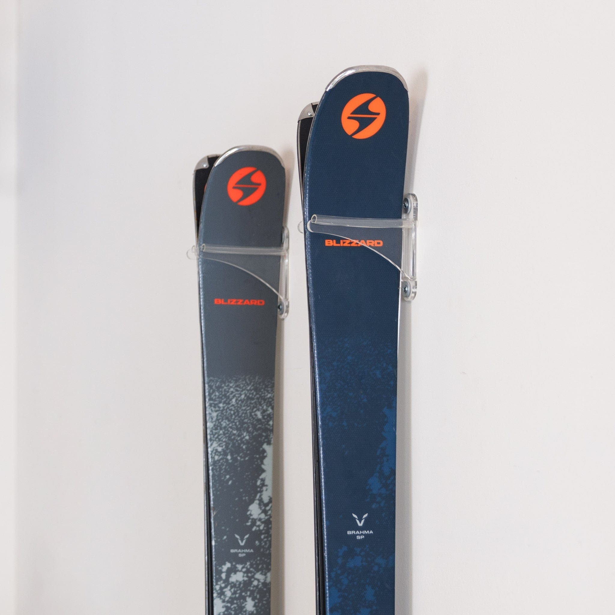 Summit Clear Acrylic Ski Wall Rack | 2 Pack, Wall Mounted, StoreYourBoard, , , at Festive Water Paddlesports