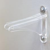 Summit Clear Acrylic Ski Wall Rack | 2 Pack, Wall Mounted, StoreYourBoard, , , at Festive Water Paddlesports