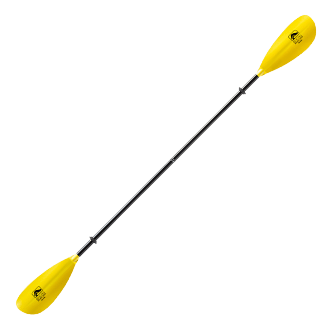Sunrise Glass, Kayak Paddle, Bending Branches, Yellow 210 cm at Festive Water Paddlesports