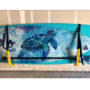 SUP Rack, Wall Storage, Suspenz, Marine Grade Black at Festive Water Paddlesports