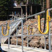 SUP Rack, Wall Storage, Suspenz, Marine Grade Black at Festive Water Paddlesports