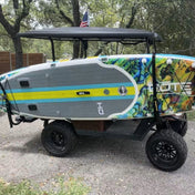 SUP Rack, Wall Storage, Suspenz, Marine Grade Black at Festive Water Paddlesports