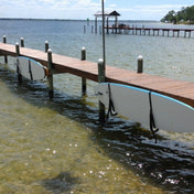 SUP Rack, Wall Storage, Suspenz, Marine Grade Black at Festive Water Paddlesports