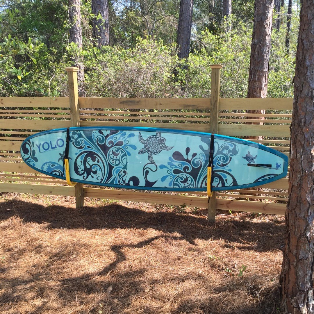 SUP Rack, Wall Storage, Suspenz, Marine Grade Black at Festive Water Paddlesports