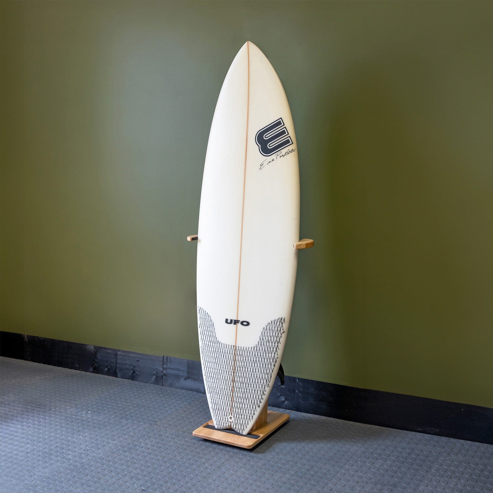 SurfStand Freestanding Rack | Vertical Surfboard Stand | Festive
