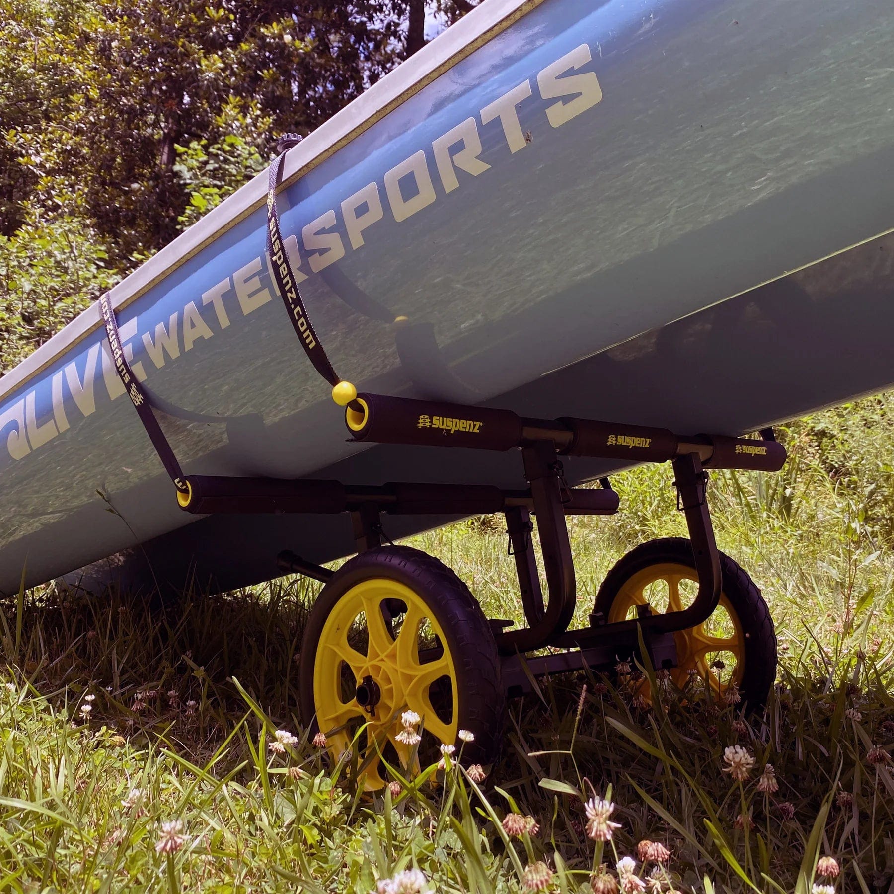 Suspenz Catch - All Airless Cart, Kayak Cart, Suspenz, , , at Festive Water Paddlesports
