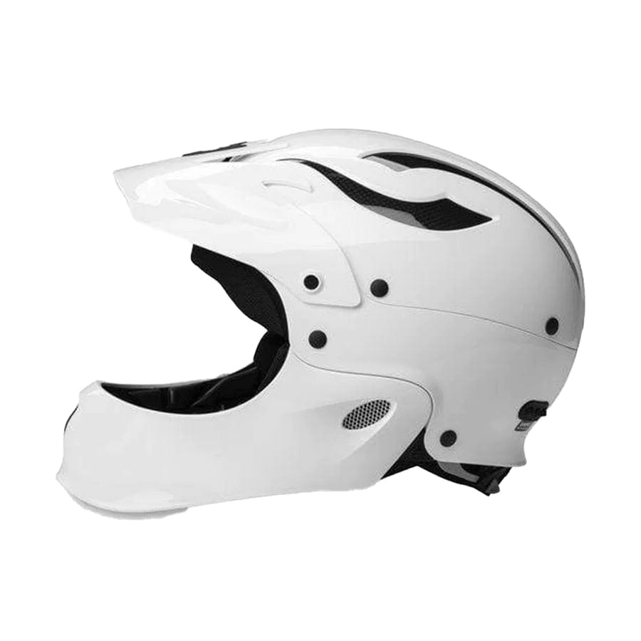 Gloss White Sweet Protection Rocker Full Face Kayak Helmet