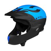 Sweet Protection Rocker Full Face Helmet, Whitewater Helmet, Sweet Protection, Neon Blue, ML, at Festive Water Paddlesports