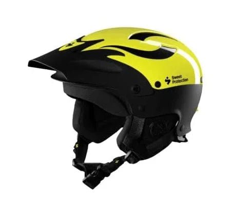 Sweet Protection Rocker Helmet, Whitewater Helmet, Sweet Protection, Limelight, ML, at Festive Water Paddlesports