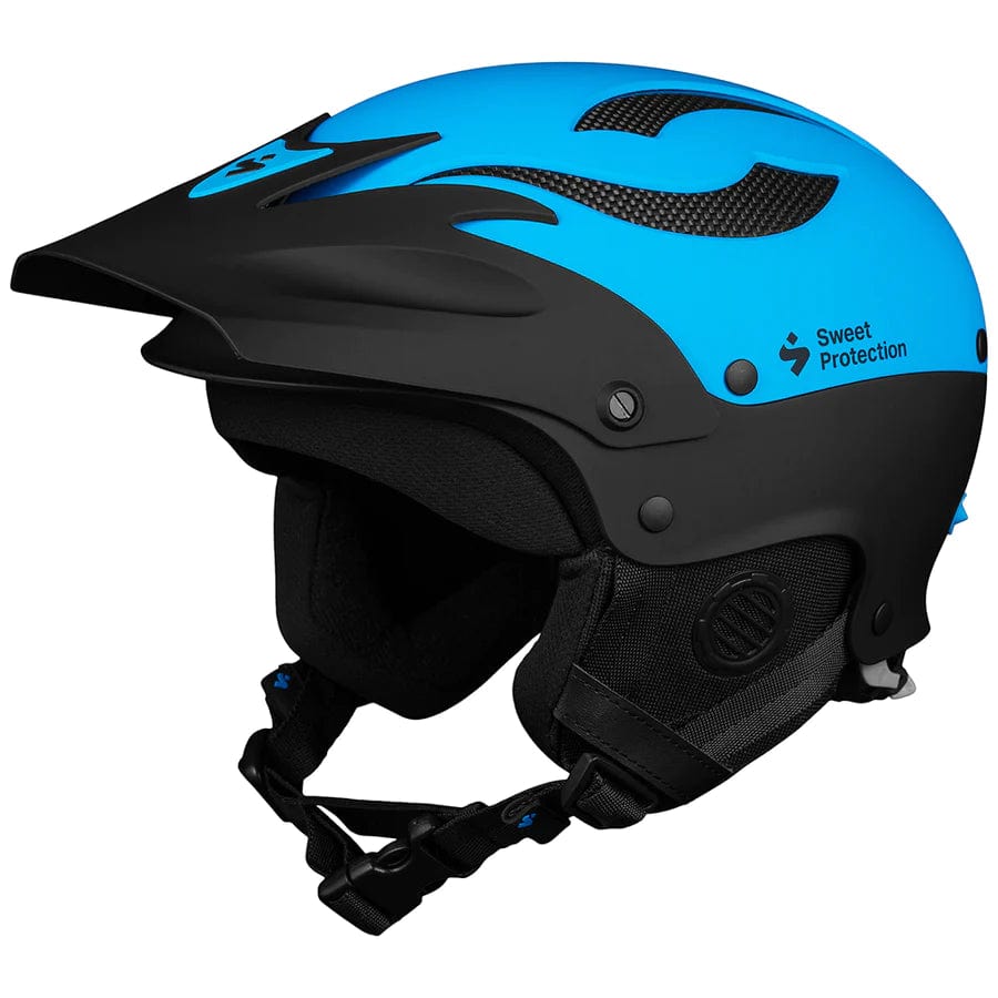 Sweet Protection Rocker Helmet, Whitewater Helmet, Sweet Protection, Neon Blue, ML, at Festive Water Paddlesports