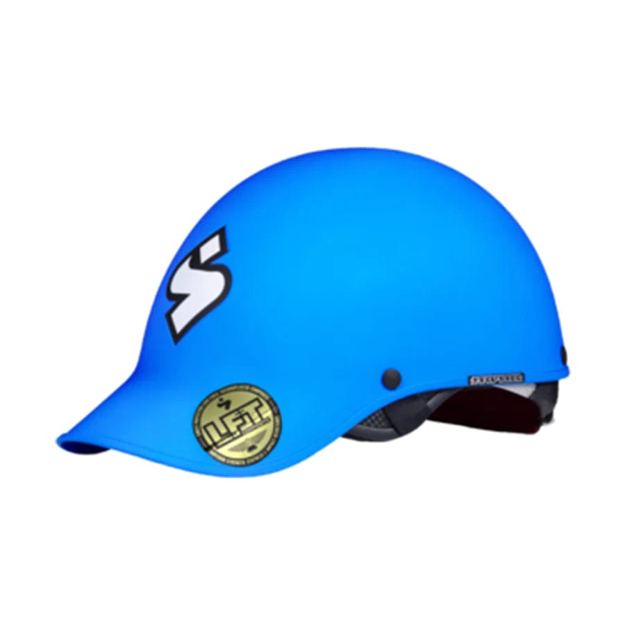 Sweet Protection Strutter Helmet, Whitewater Helmet, Sweet Protection, Neon Blue, SM, at Festive Water Paddlesports