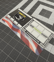 SwitchBoard, Measuring Board, Trash Panda Decals, at Festive Water Paddlesports