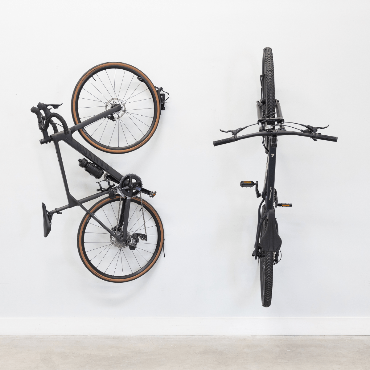 Swivel Mount Bike Storage Rack | 2 Bike Garage Wall Hooks, Wall Mounted, StoreYourBoard, , , at Festive Water Paddlesports